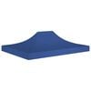 vidaXL Krov za &scaron;ator za zabave 4,5 x 3 m plavi 270 g/m&sup2;