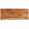 vidaXL Stolna ploča 90x40x2,5 cm pravokutna bagremovo drvo živi rub