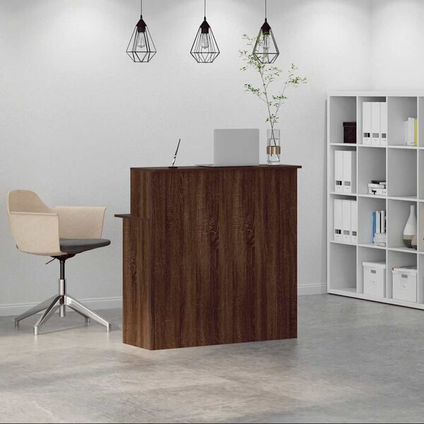 vidaXL Recepcijski stol 100x50x103,5 cm od konstruiranog drva