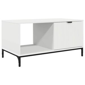 vidaXL Kava Stol Bijelo 90 x 49 x 46 cm Konstruirano drvo