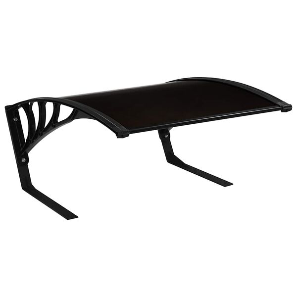 vidaXL Garažni krov za robotsku kosilicu 77 x 103 x 46 cm crni