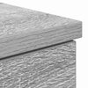 vidaXL Stol Sivi hrast sonoma 140 x 49 x 76 cm Konstruirano drvo