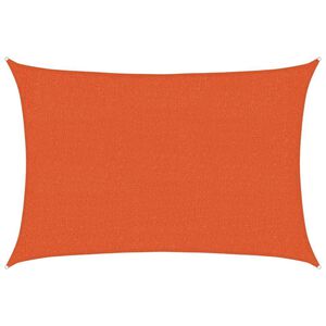 vidaXL Jedro za za&scaron;titu od sunca 160 g/m&sup2; narančasto 2 x 2,5 m HDPE