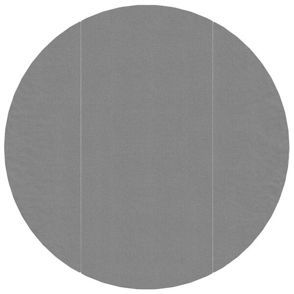 vidaXL Platno za tlo ispod bazena svjetlosivo &Oslash; 306 cm poliesterska