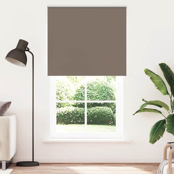 vidaXL Rolo zavjesa Blackout Coffee 120x230 cm &Scaron;irina tkanine 116,6 cm