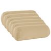 vidaXL Presvlaka za jastuk 6 pcs HEERLEN Bež &Oslash; 15 x 40 cm Poliester