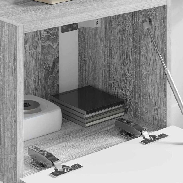 vidaXL TV zidni ormar Siva Sonoma 60 x 31 x 29.5 cm Konstruirano drvo