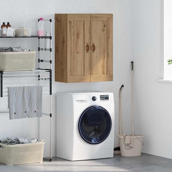 vidaXL Zidni ormarić Umjetnički hrast 69,5 x 34 x 90 cm