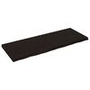 vidaXL Kupaonska radna ploča tamnosmeđa 160x60x(2-6) cm tretirano drvo