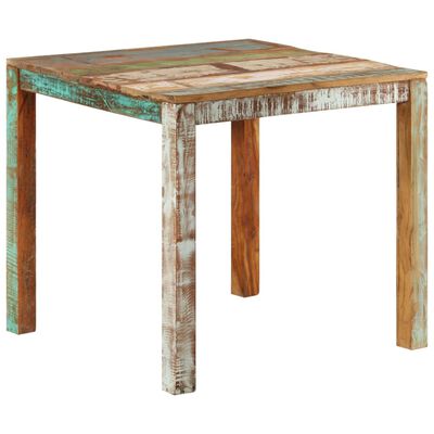 vidaXL Blagovaonski stol 82 x 80 x 76 cm od masivnog obnovljenog drva