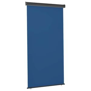 vidaXL Balkonska bočna tenda 125 x 250 cm plava