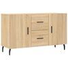 vidaXL Komoda boja hrasta sonome 100x36x60 cm od konstruiranog drva