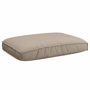 vidaXL Jastuk Oxford tkanina Sivosmeđa 120 x 80 x 12 cm