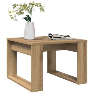 vidaXL Bočni stolić boja hrasta artisan 50x50x35 cm konstruirano drvo