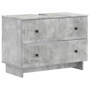 vidaXL Kupaonski ormarić za sudoper EDE Betonska siva 82 x 41 x 59 cm