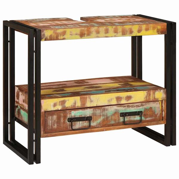 vidaXL Ormarić toaletnog stolića &Scaron;areni Čvrsto drvo iz reciklaže