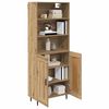 vidaXL Highboard Umjetnički hrast 69,5 x 34 x 180 cm