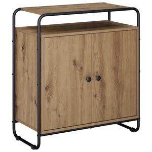 vidaXL Komoda Hrast artisan 68 x 35 x 75 cm Konstruirano drvo