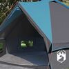 vidaXL Teepee šator s krovom Plava i siva 490 x 410 x 210 cm