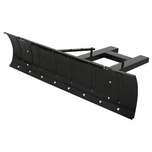 vidaXL Ralica za snijeg za viličar 150 x 38 cm crna