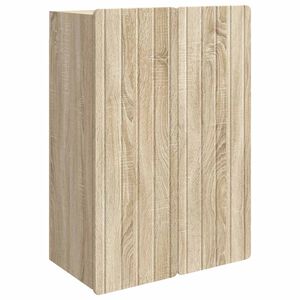 vidaXL Ormar za montažu na zid Hrast sonoma 66 x 34,5 x 92 cm