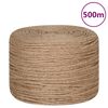 vidaXL Uže od 100% Jute 6 mm 500 m