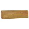 vidaXL Zidni kupaonski ormarić 110 x 45 x30 cm od masivne tikovine