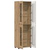 vidaXL Highboard s policom FLORIN Umjetnički hrast 60 x 35 x 182 cm