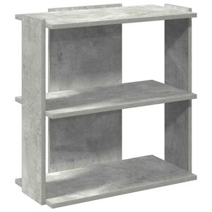 vidaXL Regal za knjige s 3 razina boja hrasta 60x30x60 cm drveni