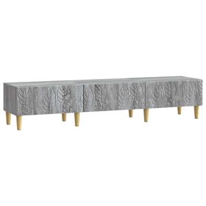 vidaXL TV ormar 147 x 34,5 x 30 cm Siva Sonoma Konstruirano drvo