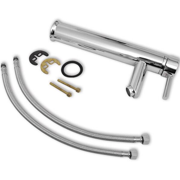 vidaXL Kupaonska Slavina Mje&scaron;alica od Mesinga