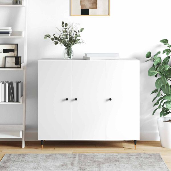 vidaXL Gumbi za kabinetska vrata 12 pcs Crna M4 x 12 mm Željezo