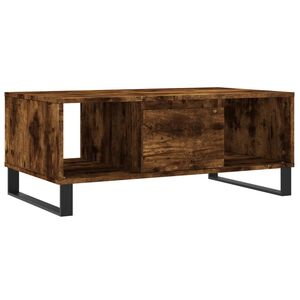 vidaXL Stolić za kavu boja hrasta 90x50x36,5 cm konstruirano drvo