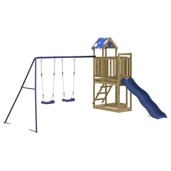 vidaXL Vanjski set za igru od impregnirane borovine