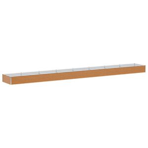 vidaXL Povi&scaron;ena vrtna gredica Svijetlosmeđa 775 x 100 x 36 cm