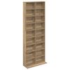 vidaXL CD ormar Hrast artisan 65 x 23,5 x 175 cm Konstruirano drvo