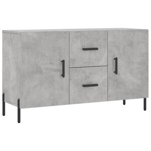 vidaXL Komoda siva boja betona 100x36x60 cm od konstruiranog drva