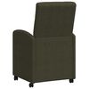 vidaXL Blagovačke stolice s kotačima s kotačima 2 pcs Vojska zelena
