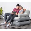 Bestway 3-u-1 sofa na napuhavanje PVC siva