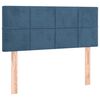 vidaXL Box spring krevet s madracem tamnoplavi 100x200 cm bar&scaron;unasti