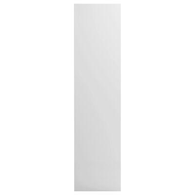 vidaXL Ormar visoki sjaj bijeli 50 x 50 x 200 cm od iverice