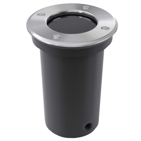 vidaXL Vrtna Ugradbena Svjetiljka 3 kom. Okrugla