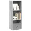 vidaXL Regal za knjige boja hrasta 40x30x114 cm konstruirano drvo