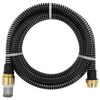 vidaXL Usisno crijevo s mjedenim priključcima crno 1,1 " 4 m PVC