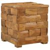 vidaXL Stolica za Skladi&scaron;tenje Smeđa 40 x 40 x 45 cm Čvrsto teak drvo