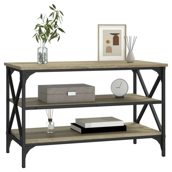 vidaXL TV ormarić boja hrasta 80x40x50 cm od konstruiranog drva