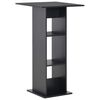 vidaXL Barski stol crni 60 x 60 x 110 cm