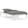 vidaXL Metalni okvir za krevet bijeli 90x200 cm