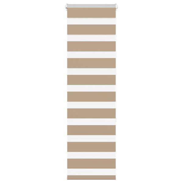 vidaXL Zavjesa zebra 50x150 cm &scaron;irina tkanine 45,9 cm poliester