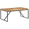vidaXL Blagovaonski stol 180 x 90 x 76 cm masivno drvo bagrema i manga